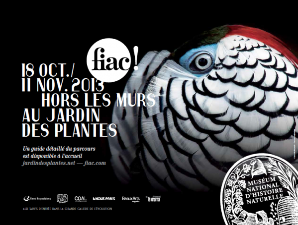FIAC Jardin des plantes Paris 2014